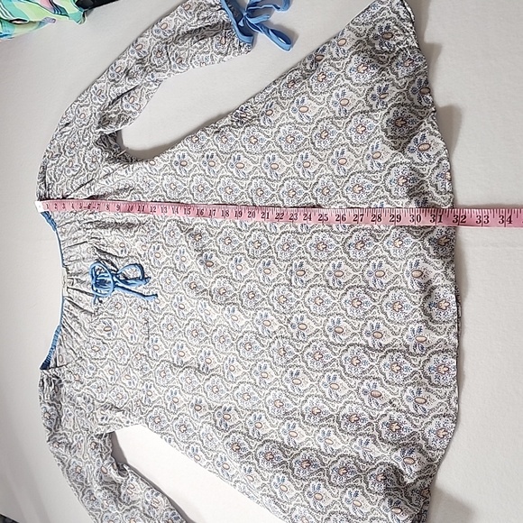 Hayden Los Angeles Mosiac Peasant Mini Dress - Picture 11 of 12